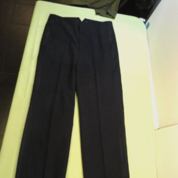 PATRIOT USAF AIR FORCE sz32x29 BLUE MESS DRESS SUSPENDERS FORMAL PANTS LD 6395 - Picture 1 of 12
